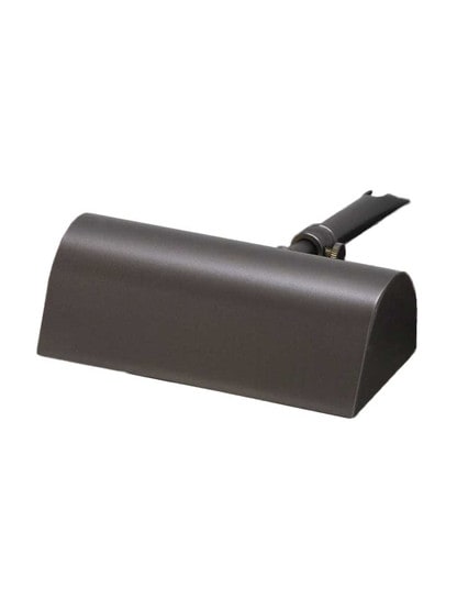 Traditional 5 inch Picture Light in Mahogany Bronze.